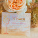 Pink and Gold Glitter Bridal Shower Invitation at Cafe Chardonnay in Palm Beach, FL thumbnail