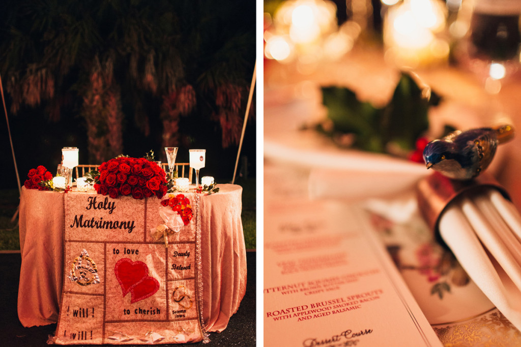 Elegant Christmas Themed Wedding | The Majestic Vision Wedding Planning | Fairchild Tropical Garden in Coral Gables, FL | www.themajesticvision.com | Robert Madrid Photography