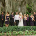 Elegant Bridal Party Portrait Under Banyan Tree at The Addison Boca in Palm Beach, FL thumbnail