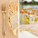 Elegant Orange and Gold Tablescape at International Polo Club in Palm Beach, FL thumbnail