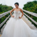 Stunning Pnina Tornai Bridal Gown at Sailfish Marina in Palm Beach, FL thumbnail