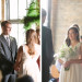 Elegant Wedding Ceremony with Garland Arch and Baby's Breath at Pritzlaff Building in Milwaukee, WI thumbnail