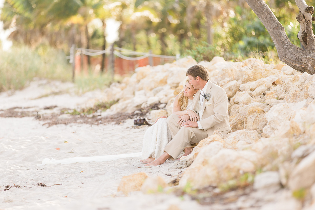 Stunning Bridal Portrait on the Beach | The Majestic Vision Wedding Planning | Sailfish Marina in Palm Beach, FL | www.themajesticvision.com | Chris Kruger Photography