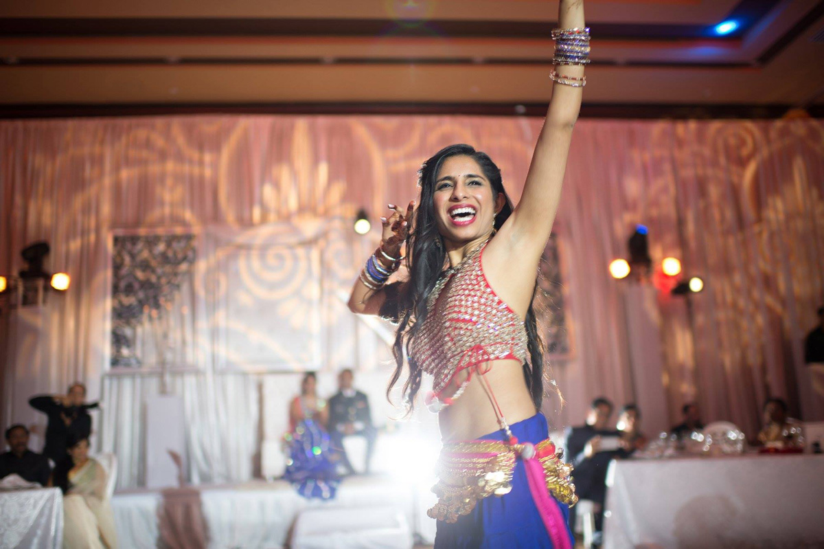 Elegant Bridesmaid Dance Performance for Indian Wedding Reception | The Majestic Vision Wedding Planning | PGA National in Palm Beach, FL | www.themajesticvision.com | Haring Photography