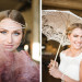 Stunning Bride in Mikaella Gown with Vintage Parasol at Anodyne Coffee in Milwaukee, WI thumbnail