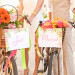 Elegant Bridal Portrait on Vintage Bamboo Bikes on Worth Avenue at The Colony Hotel in Palm Beach, FL thumbnail