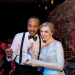 Elegant Interracial Couple Enjoying Wedding Cheesecake at The Borland Center in Palm Beach, FL thumbnail