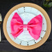 Kate Spade Inspired Modern Pink and Gold Bow-Shaped Wedding Menu at Breakers West in Palm Beach, FL thumbnail