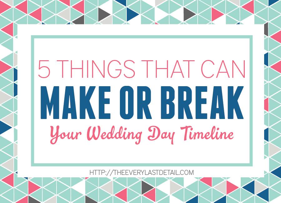5 Things That Can Make or Break Your Wedding Day Timeline on Every Last Detail | The Majestic Vision Wedding Planning | Palm Beach, FL and Milwaukee, WI | www.themajesticvision.com