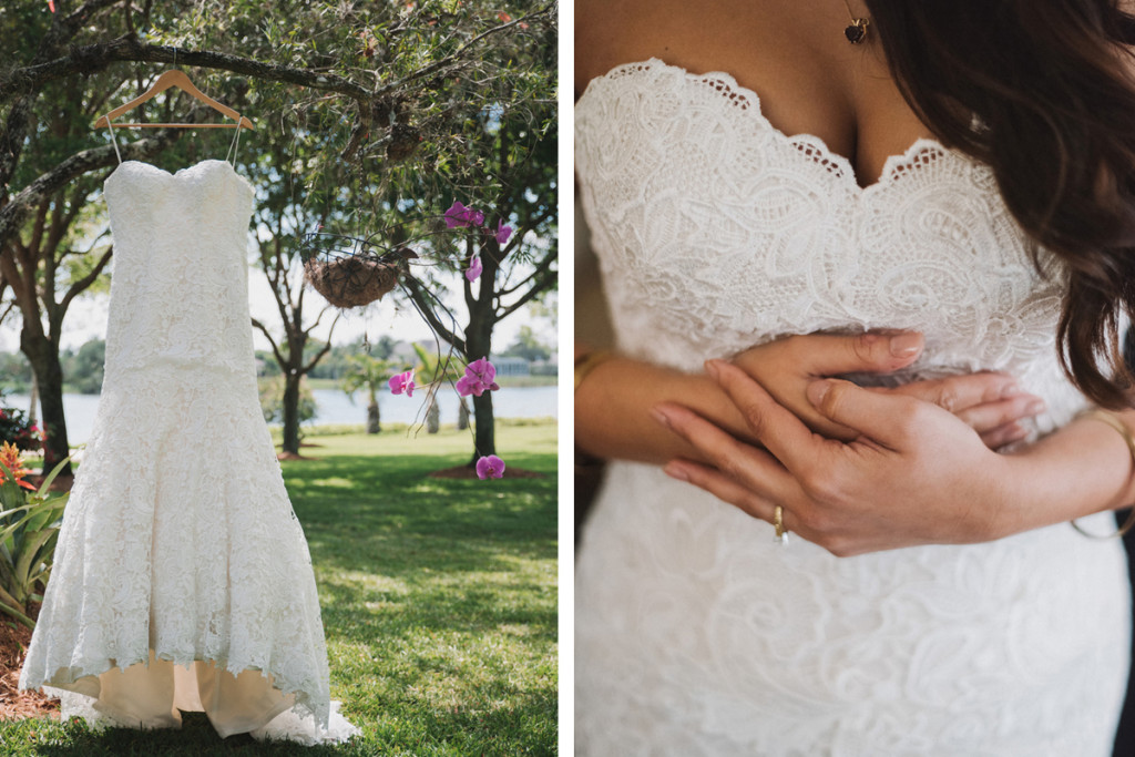 Stunning Lace Bridal Gown | The Majestic Vision Wedding Planning | Palm Beach, FL | www.themajesticvision.com | Robert Madrid Photography