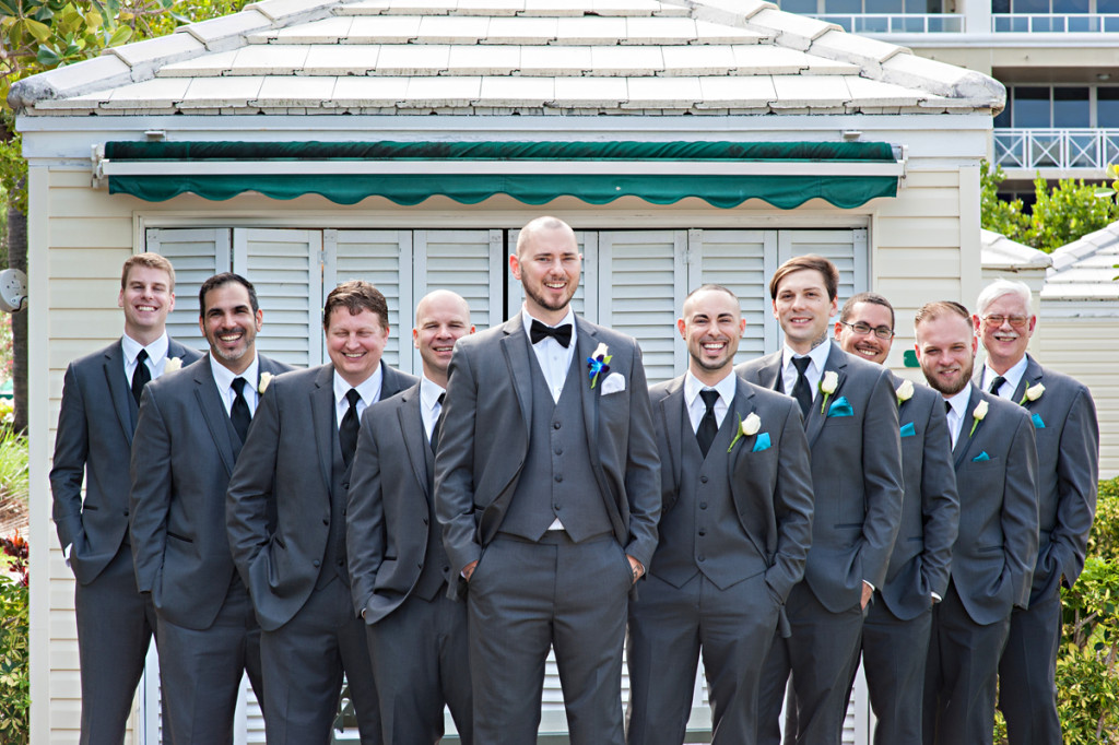 Handsome Groom and Groomsmen | The Majestic Vision Wedding Planning | Grand Bay Club in Key Biscayne, FL | www.themajesticvision.com | Emindee Images
