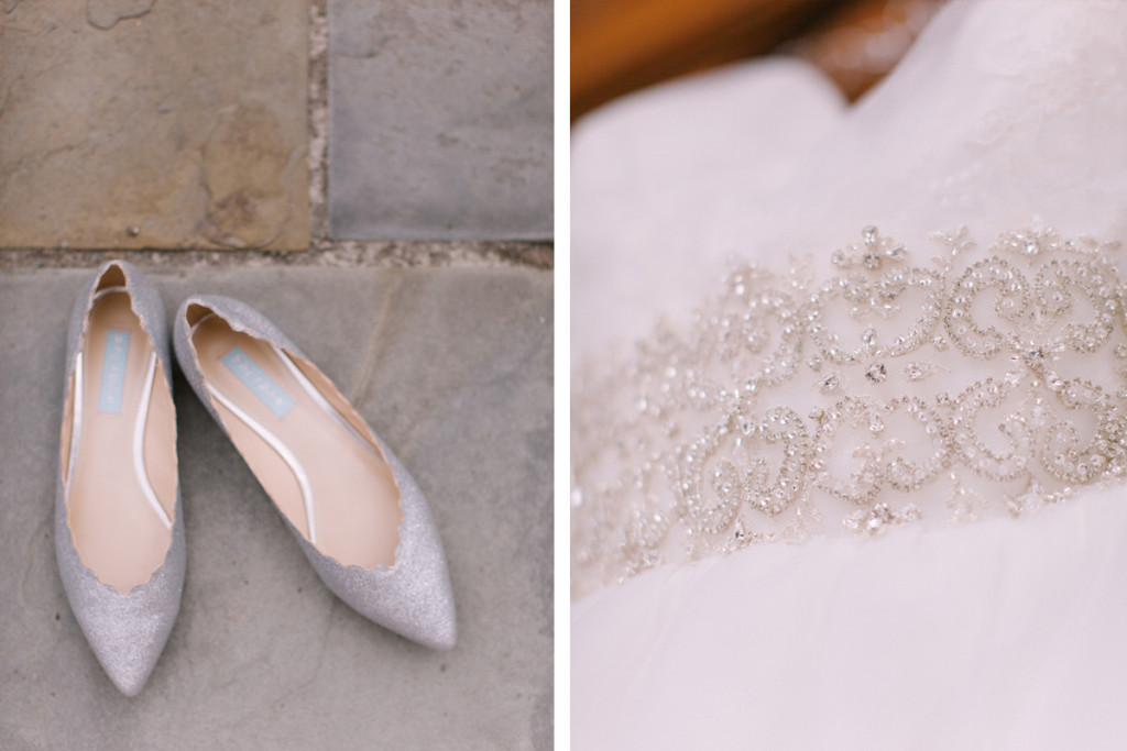 Silver Bridal Flats | The Majestic Vision Wedding Planning | Legend of Brandybrook in Milwaukee, WI | www.themajesticvision.com | M Three Studio