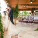 Lovely Couple at Whimsical Emerald and Amethyst Wedding Ceremony at The Wanderers Club in Wellington, FL thumbnail