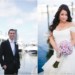 Purple Rose Bridal Bouquet at Modern Black Tie Wedding at Briza on the Bay in Miami, FL thumbnail