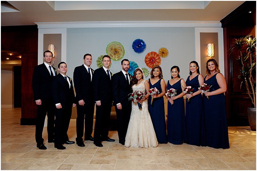 Beautiful Red and Navy Wedding | The Majestic Vision Palm Beach Wedding Planning | Boca Pointe Country Club in Boca Raton, FL | www.themajesticvision.com | GP Photography